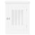 Dog Crate Furniture White 55x80x68 cm Engineered Wood