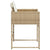 Garden Chairs with Cushions 4 pcs Beige Poly Rattan