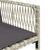 Garden Chairs with Cushions 4 pcs Light Grey Poly Rattan