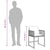 Garden Chairs with Cushions 4 pcs Light Grey Poly Rattan