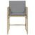Garden Chairs with Cushions 4 pcs Mix Beige Poly Rattan