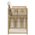Garden Chairs with Cushions 4 pcs Beige Poly Rattan