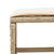 Garden Stools with Cushions 4 pcs Beige 41x41x36 cm Poly Rattan