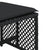 Garden Stools with Cushions 4 pcs Black 41x41x36 cm Poly Rattan