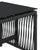 Garden Stools with Cushions 4 pcs Black 41x41x36 cm Poly Rattan
