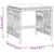 Garden Stools with Cushions 4 pcs Beige 41x41x36 cm Poly Rattan