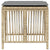 Garden Stools with Cushions 4 pcs Mix Beige 41x41x36 cm Poly Rattan