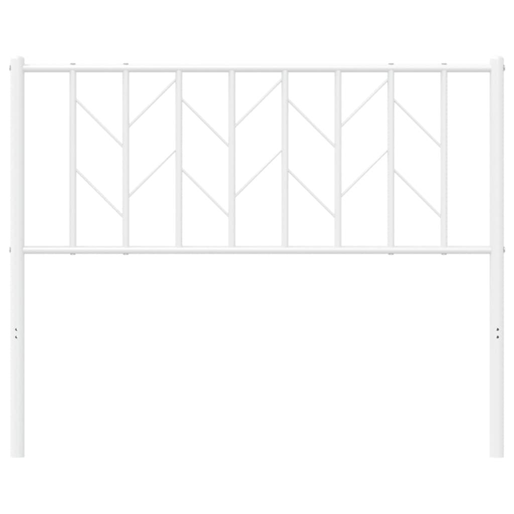 Metal Replace Headboard White 107 cm