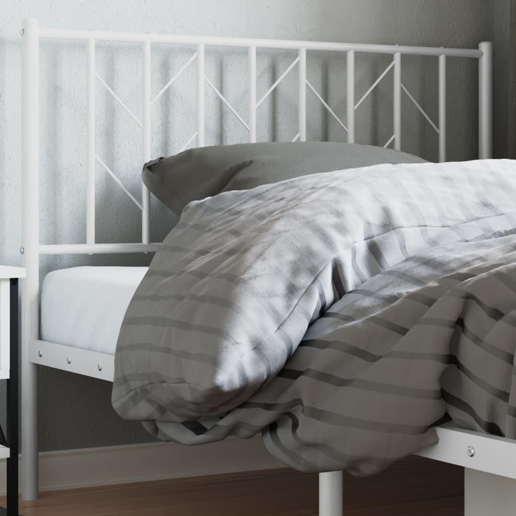 Metal Replace Headboard White 107 cm