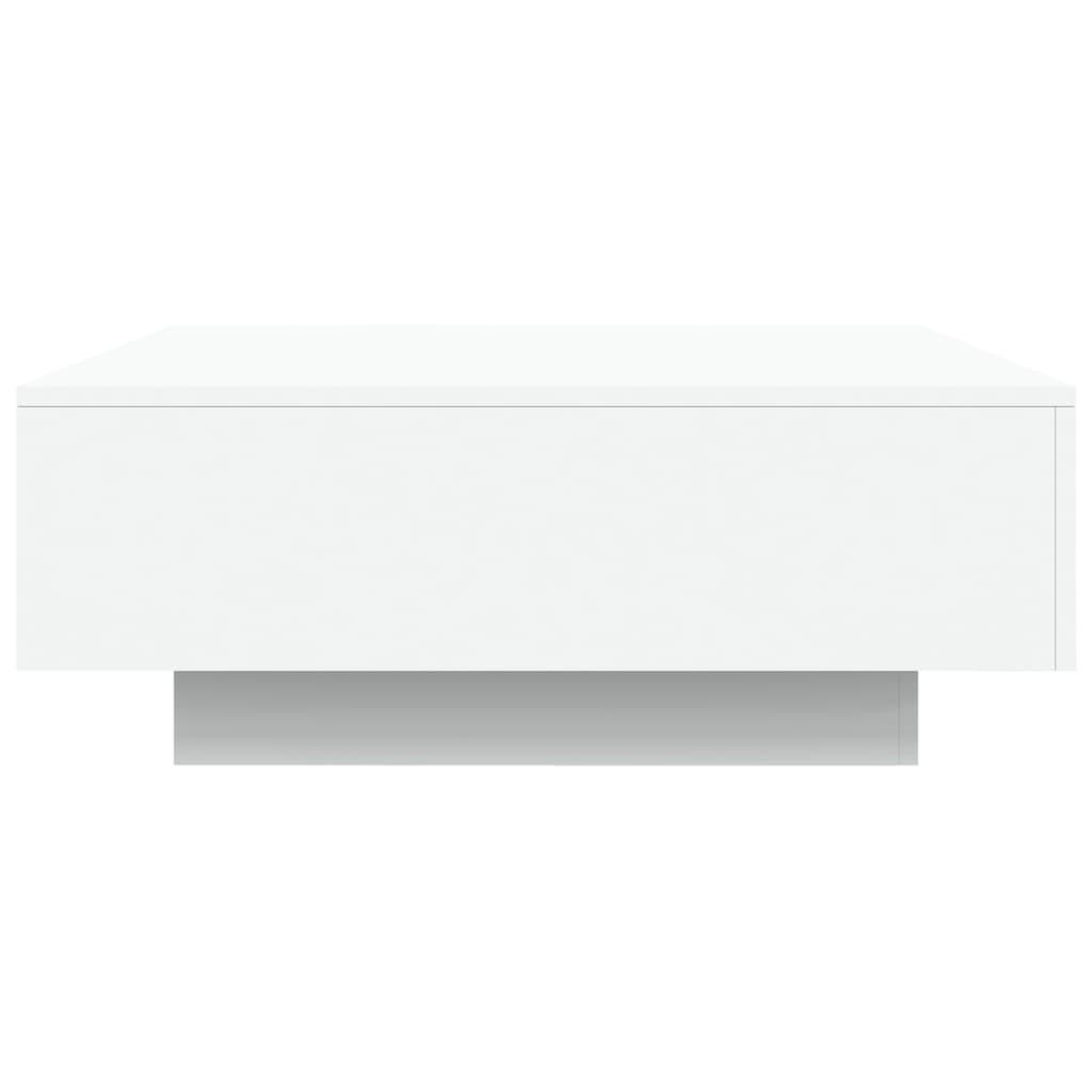 Coffee Table White 80x80x31 cm Engineered Wood