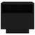 Bedside Cabinets with LED Lights 2 pcs Black 40x39x37 cm