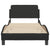 Bed Frame "Dover" Black 90x190 cm Faux Leather