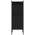 Bookcase Black 72x28x77.5 cm Engineered Wood