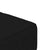 2-Seater Sofa Bed with Two Pillows Black Velvet