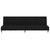 2-Seater Sofa Bed Black Velvet