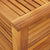 Garden Storage Box with Louver 150x50x56 cm Solid Wood Acacia