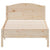 Bed Frame without Mattress 90x190 cm Solid Wood Pine