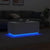 Coffee Table with LED Lights White 90x50x40 cm