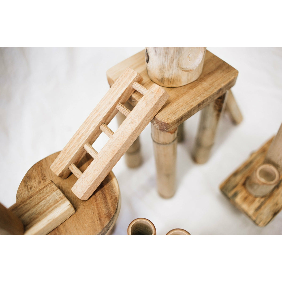 Bamboo building set 50 pcs