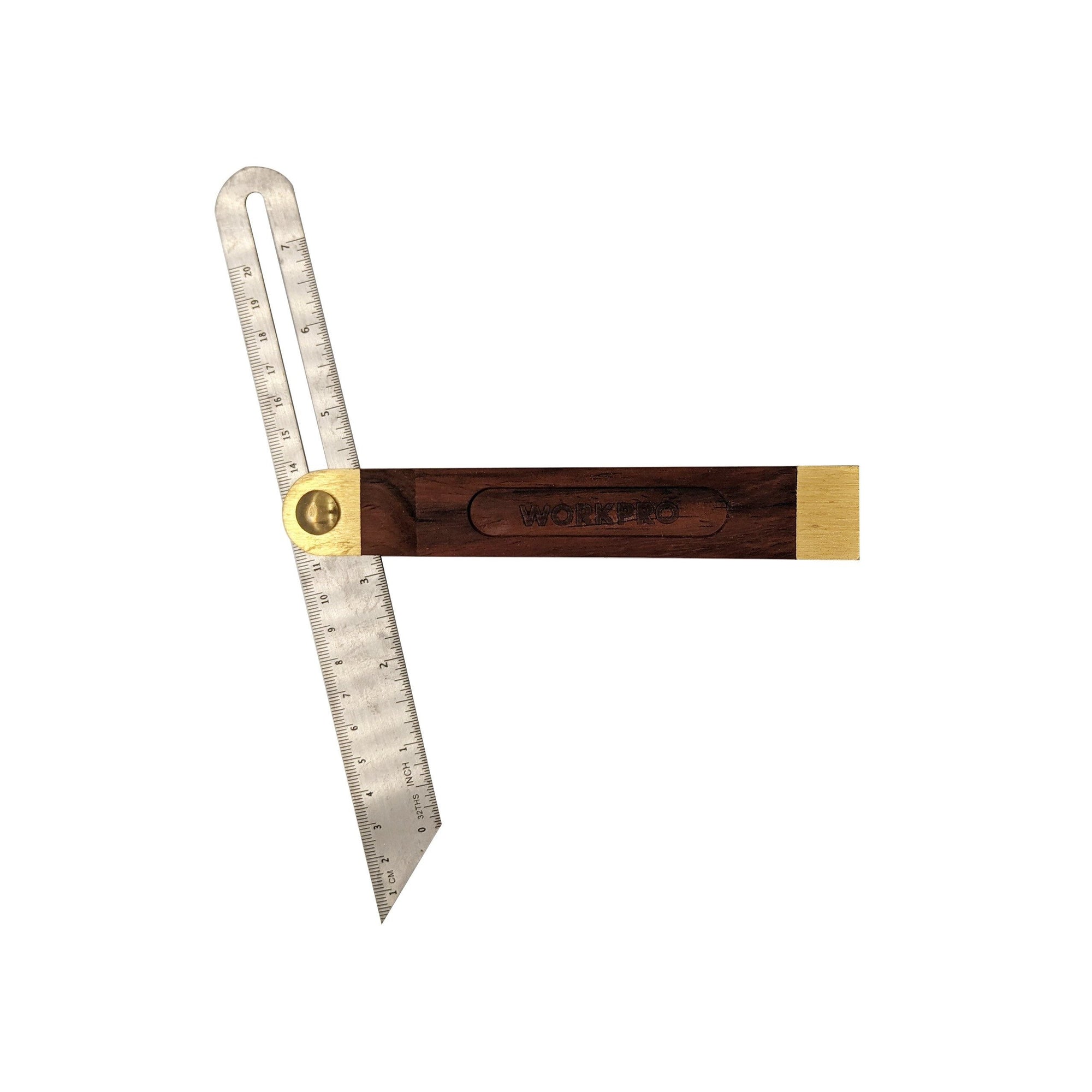 Workpro Sliding T-Bevel With Wooden Handle 9Inch