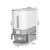 TOQUE Cereal Dispenser Auto Grain Case Storage Box Food Rice Container 12L Grey