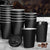500 Pcs 16oz Disposable Takeaway Coffee Paper Cups Triple Wall Take Away w Lids