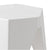 ArtissIn Set of 2 Puzzle Stool Plastic Stacking Bar Stools Dining Chairs Kitchen White