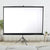 100 Inch Projector Screen Tripod Stand Home Pull Down Outdoor Screens Cinema 3D