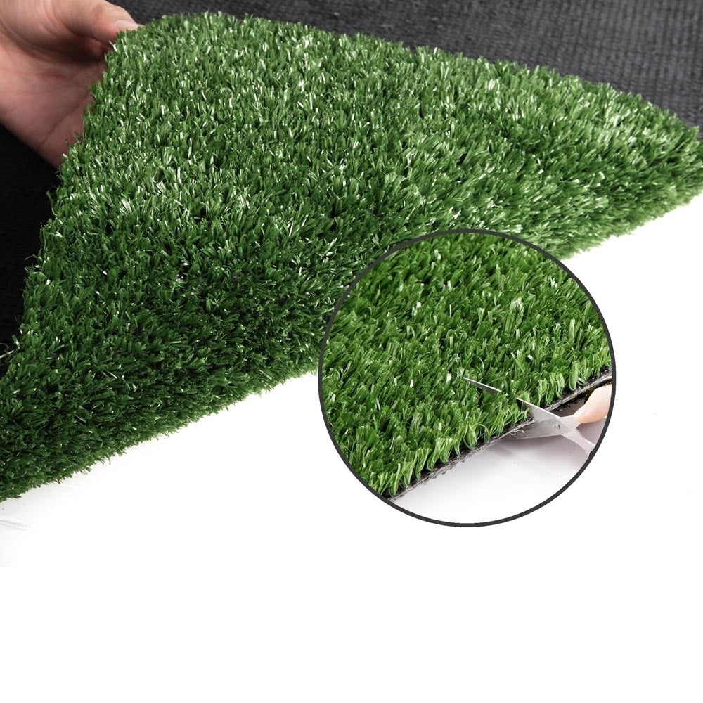 Primeturf Artificial Grass 17mm 2mx10m 20sqm Synthetic Fake Turf Plants Plastic Lawn Olive