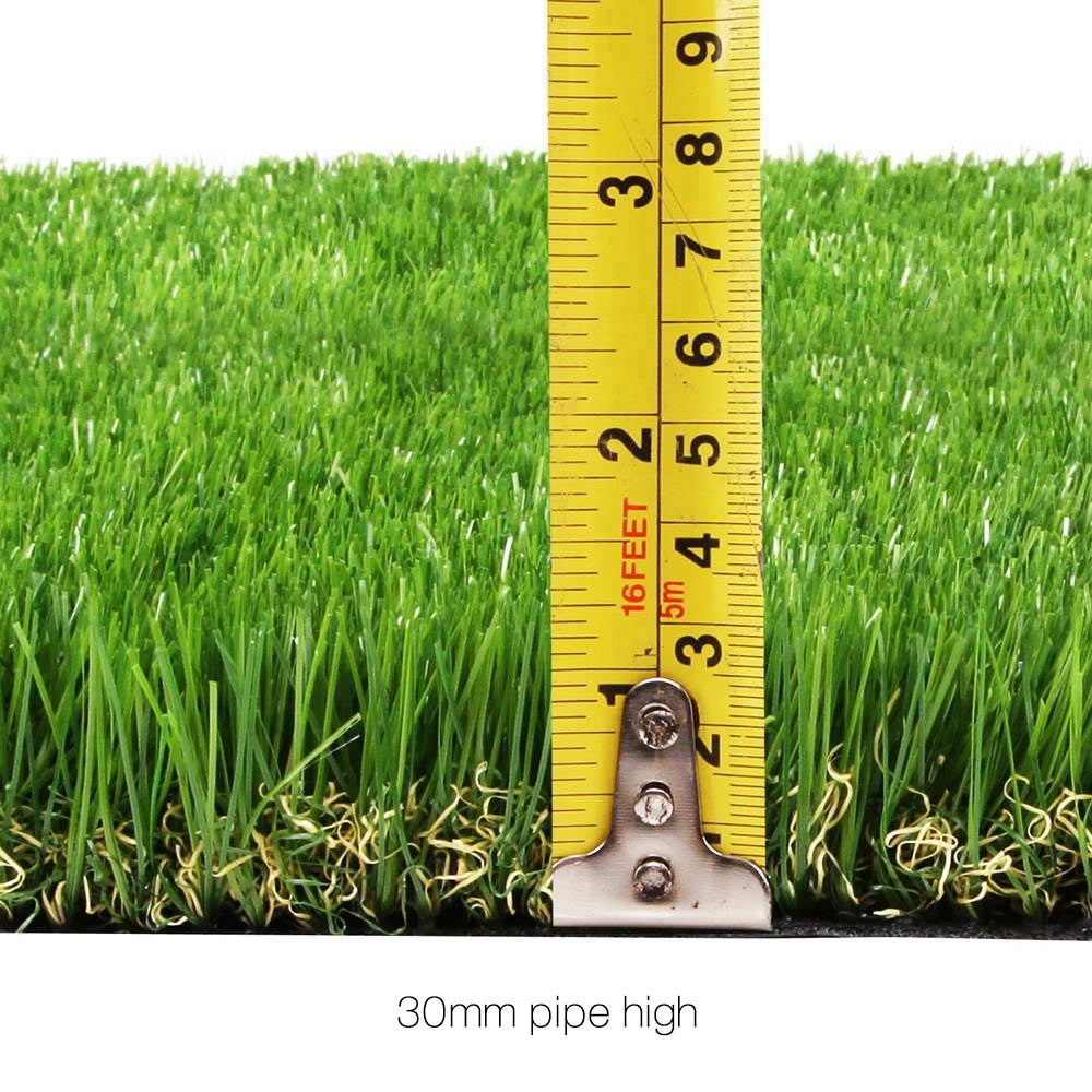 Primeturf Artificial Grass 30mm 1mx20m 20sqm Synthetic Fake Turf Plants Plastic Lawn 4-coloured