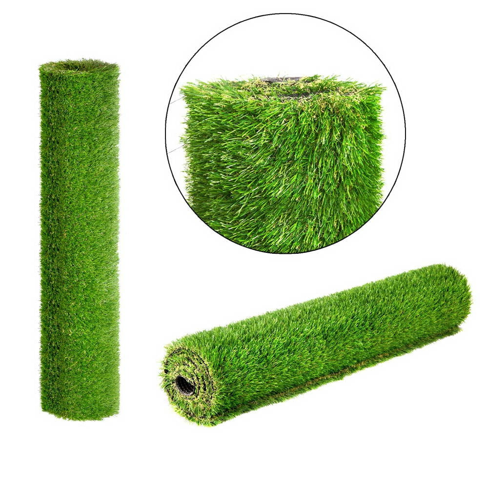 Primeturf Artificial Grass 40mm 1mx10m 10sqm Synthetic Fake Turf Plants Plastic Lawn 4-coloured