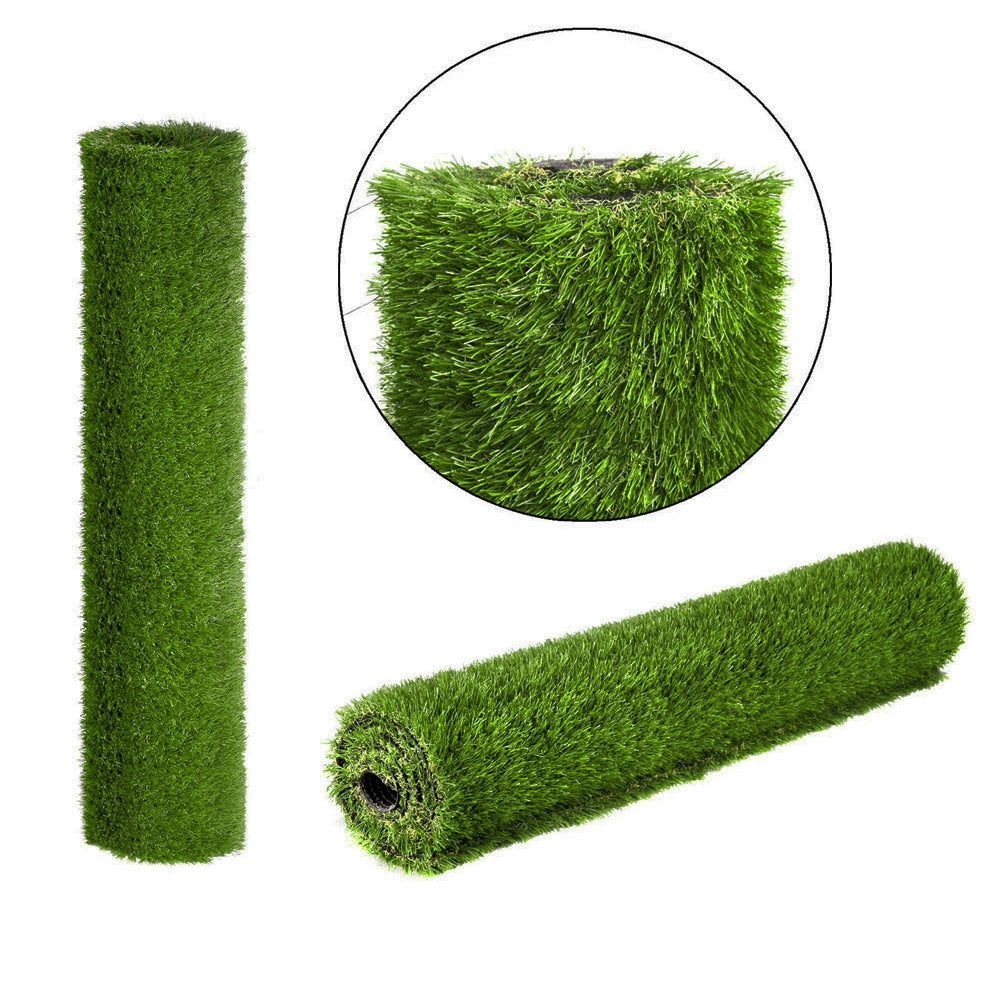 Primeturf Artificial Grass Synthetic 30mm 1mx20m 20sqm Fake Turf Plants Lawn 4-coloured