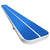 6m x 1m Inflatable Air Track Mat 20cm Thick Gymnastic Tumbling Blue And White