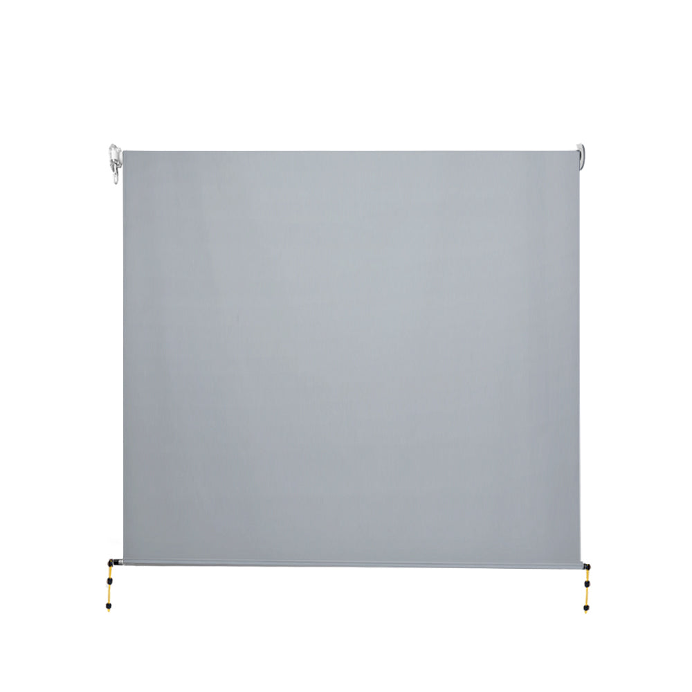 Instahut Outdoor Blind Window Privacy Screen Roll Down Awning Canopy 3.0X2.5M