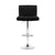Artiss Set of 4 Line Style PU Leather Bar Stools - Black