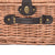 2 Person Picnic Basket Wicker Baskets Set Insulated Outdoor Blanket Gift Storage