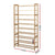 Artiss 10-Tier Bamboo Shoe Rack Wooden Shelf Stand Storage Organizer