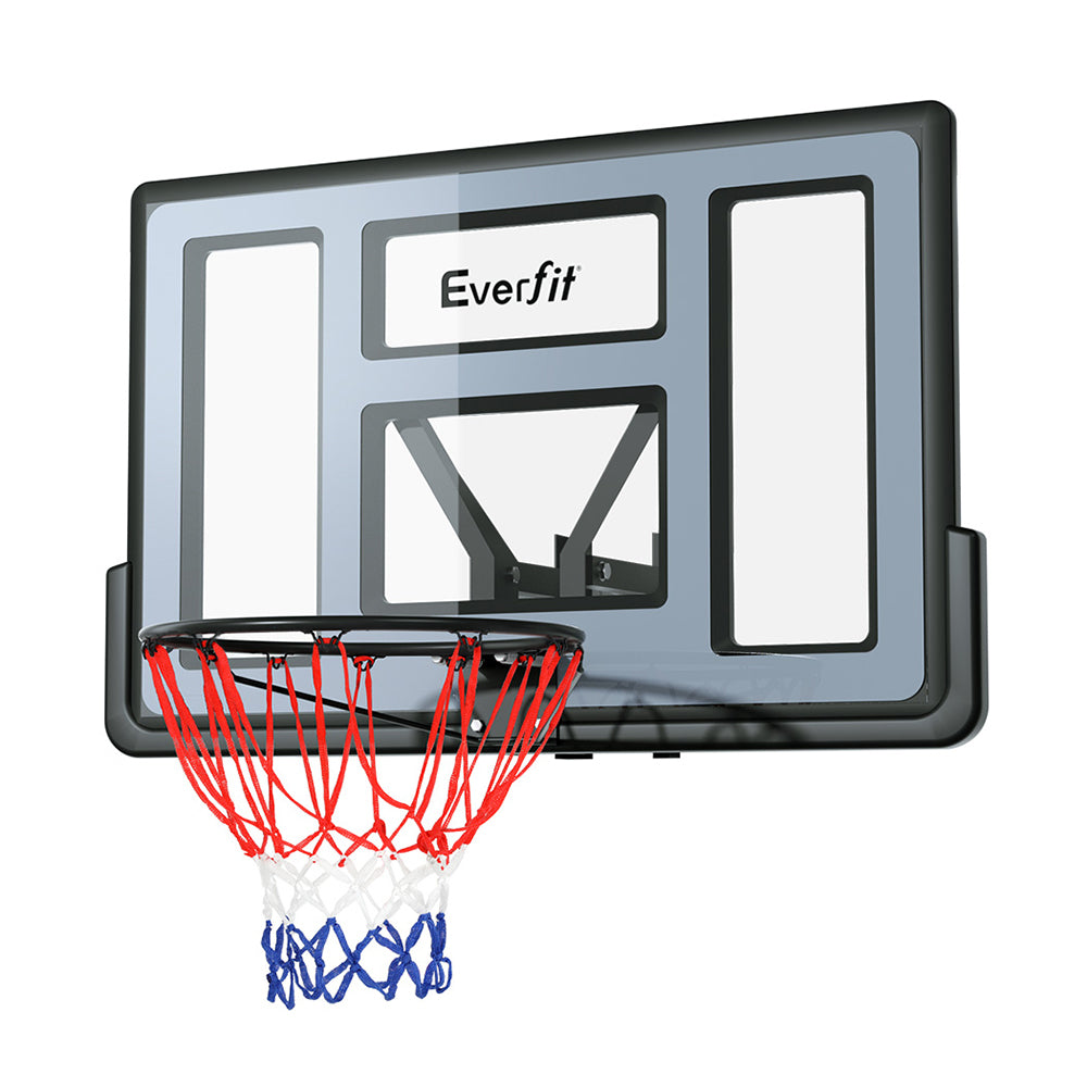 Everfit Basketball Hoop 43&quot; Wall Mounted Backboard Pro Sports Indoor Outdoor