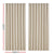 Artiss 2X Blockout Curtains Blackout Window Curtain Eyelet 240x230cm Beige