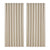Artiss 2X Blockout Curtains Blackout Window Curtain Eyelet 300x230cm Beige