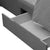 Levede Bed Frame Base With Storage Drawer Mattress Wooden Fabric Double Grey