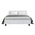 Artiss Neo Bed Frame PU Leather - White Double