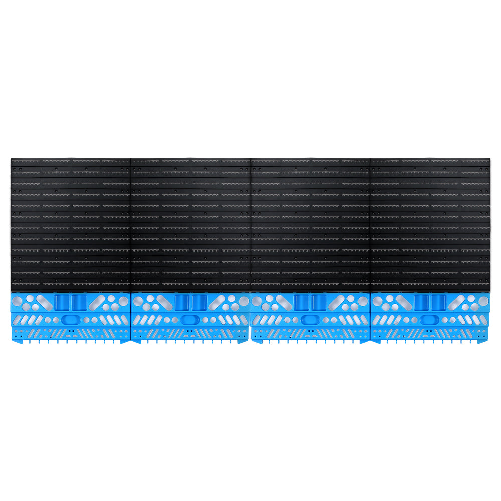 Giantz 108 Storage Bin Rack Wall Mounted Tools Organiser Peg Wall Bench Garage