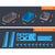 Giantz 88 Parts Wall-Mounted Storage Bin Rack Tool Garage Shelving Organiser Box
