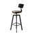 Levede Industrial Bar Stools Kitchen Stool Wooden Barstools Swivel Vintage Chair