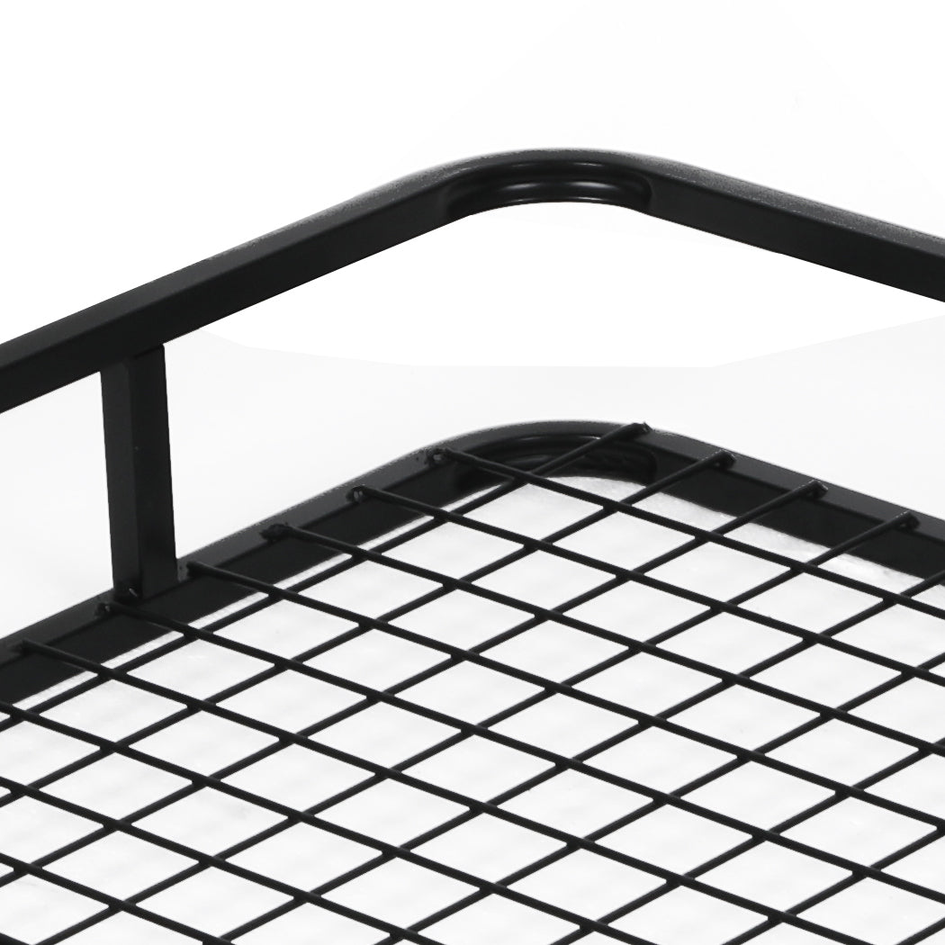 Universal Roof Rack Basket Heavy duty  Steel Luggage Carrier Cage Vehicle Cargo