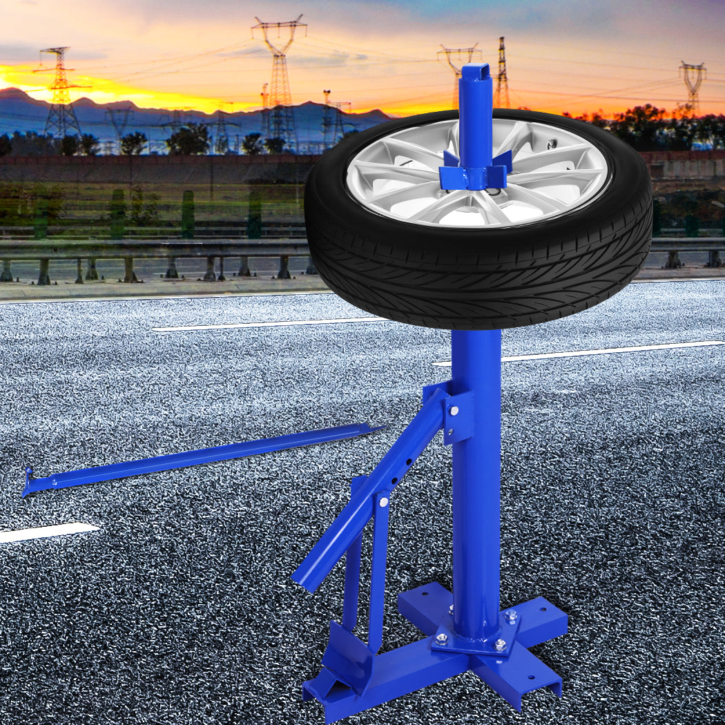 Tyre Changer Bead Breaker ATV Van Motorcycle Vehicle Manual Tool  8"-18" Blue