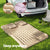 Weisshorn Car Mattress 175x130 Inflatable SUV Back Seat Camping Bed Beige