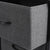 Levede Storage Cabinet Tower Chest of Drawers Dresser Tallboy 6 Drawer Dark Grey