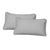 DreamZ Bedspread Coverlet Set Quilted Comforter Soft Pillowcases King Grey